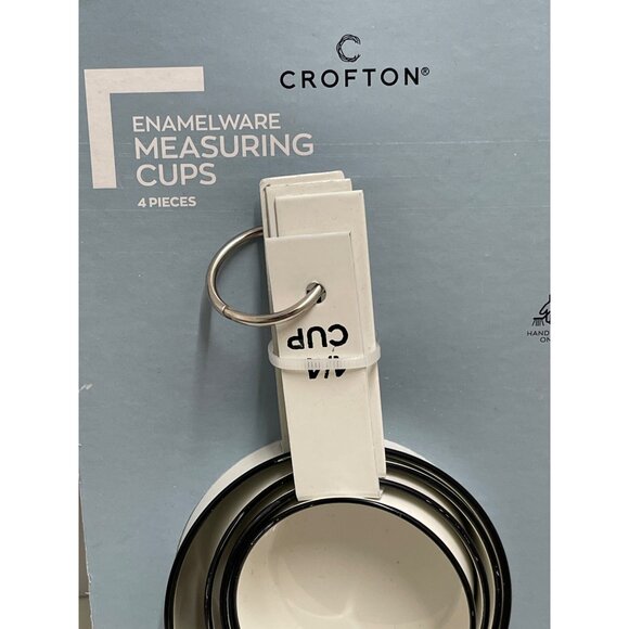 Crofton Enamelware Measuring Cups & Spoons Set New With Tags! - Picture 4 of 7